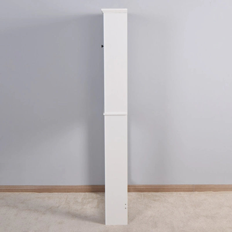Bathroom Wooden Storage Cabinet Over Toilet with Adjustable Shelf