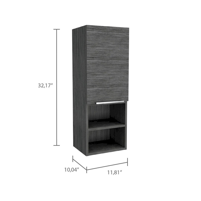 Medicine Cabinet Hazelton,Bathroom, Smokey Oak Finish,High quality and durable