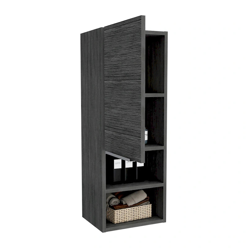 Medicine Cabinet Hazelton,Bathroom, Smokey Oak Finish,High quality and durable