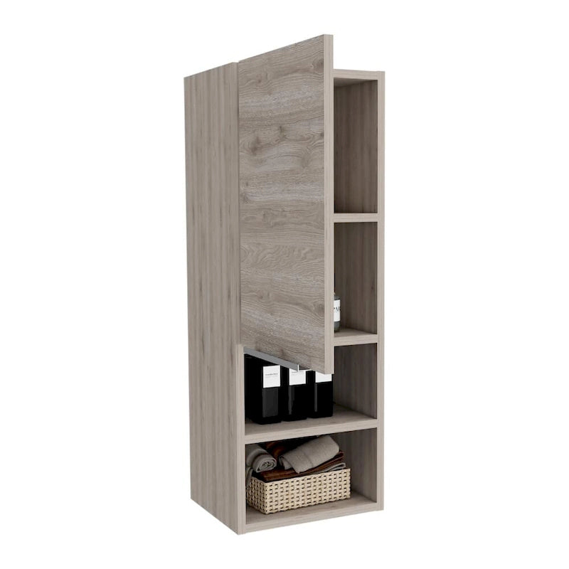 Medicine Cabinet Hazelton,Bathroom, Smokey Oak Finish,High quality and durable