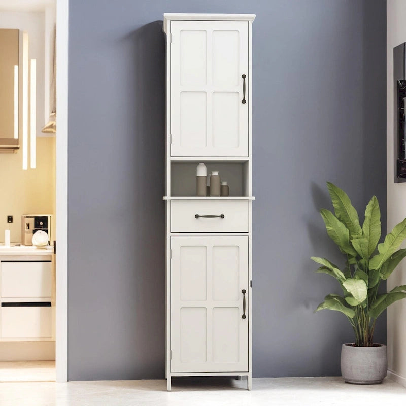 Double Door Narrow Height Floor Standing Cabinet