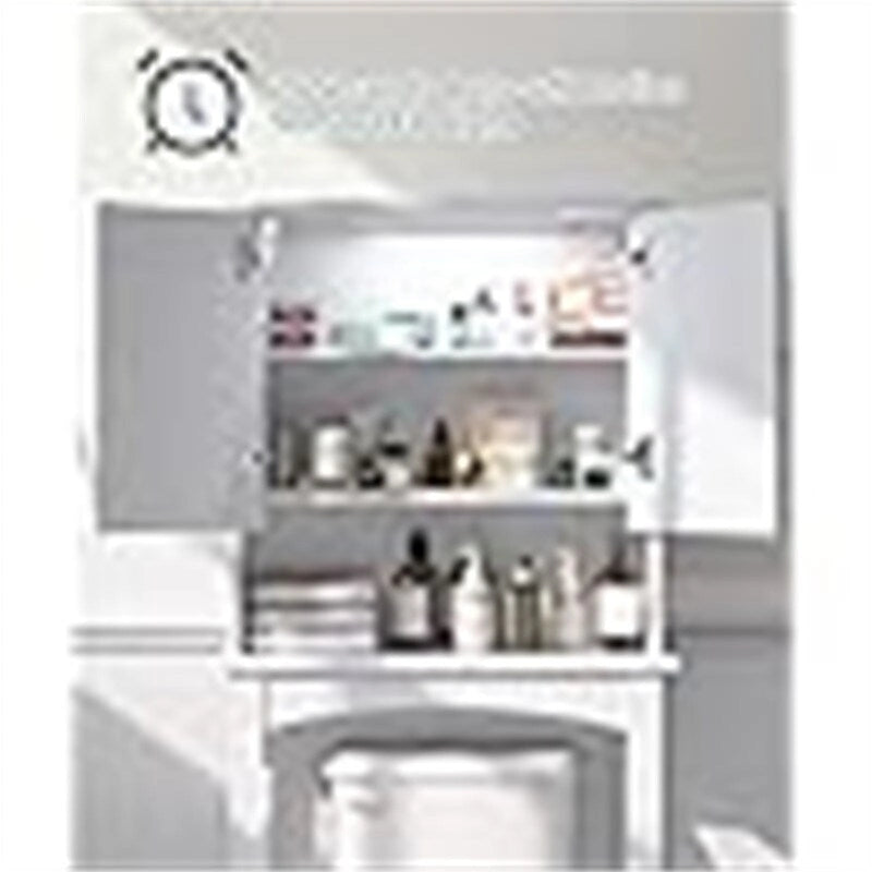 Toilet Storage Cabinet - 8.2D x 26.7W x 66.5H