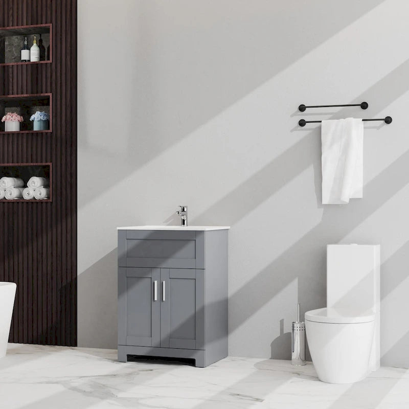 Bathroom Sink Vanity with two doors