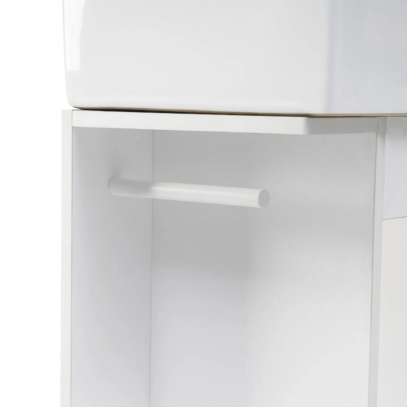 Bathroom Vanity Cabinet with Two-tier Shelf