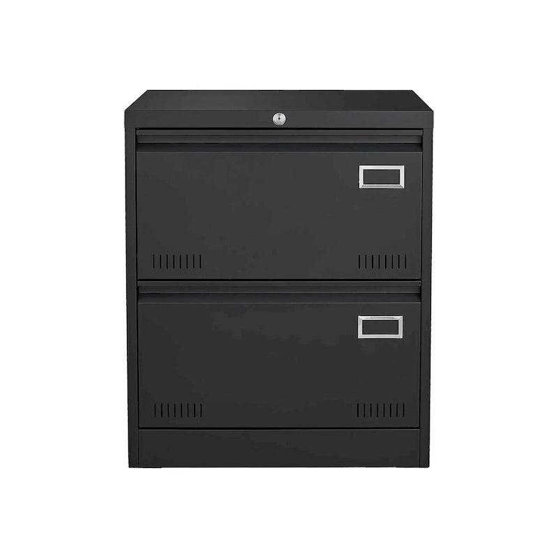 2 Drawer Metal Lateral File Cabinet with Lock,Office Vertical Files Cabinet,Locking Metal File Cabinet