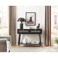 41.9 Wood 2-Drawer Console Table